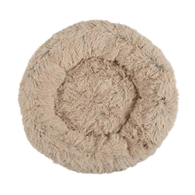Cargar imagen en el visor de la galería, Camas redondas para perros. Camas de pelo para mascotas. Cama circular para perros. Accesorios para descanso canino. Productos cómodos para mascotas. Camas de lujo para perros.Descanso acogedor.