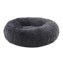 Cargar imagen en el visor de la galería, Camas redondas para perros. Camas de pelo para mascotas. Cama circular para perros. Accesorios para descanso canino. Productos cómodos para mascotas. Camas de lujo para perros.Descanso acogedor.