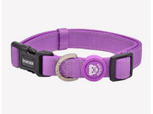 Cargar imagen en el visor de la galería, Collar ajustable de neopreno para perros-Collar de comodidad extrema para perros-Collar de seguridad con cierre robusto para perros-Collar de diseño moderno en color púrpura para perros-neopreno suave para perros