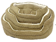 Cargar imagen en el visor de la galería, Cuna para mascotas de tamaño grande-Cama para perros cómoda y resistente-tienda online de camas para mascotas-Cama para animales de peluche incluida-comprar cama para mascotas
