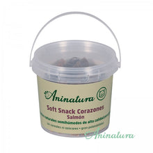 Cargar imagen en el visor de la galería, aninatura soft snacks salmón- premios de salmón y naturales para mascotas- snacks naturales para perros- premios para gatos de pescado