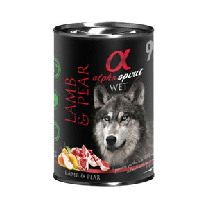 Alpha Spirit Alimento Húmedo Completo "Cordero y Pera" para Perros: Nutrición Natural y Delicioso Sabor