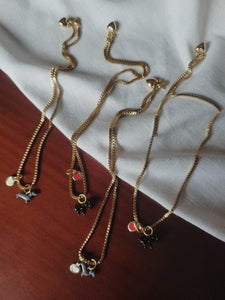 Collares para recordar el amor por tu mascota amor peludo collar para mujer con perro de acero inoxidable