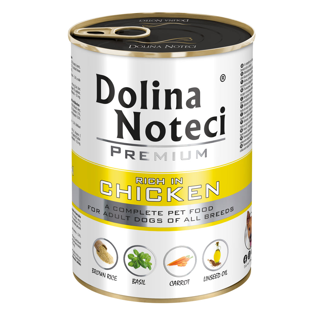 Compra Dolina Noteci Premium pollo para mascotas en linea-Beneficios del alimento Premium Dolina Noteci con pollo -Opiniones sobre Dolina Noteci Premium pollo