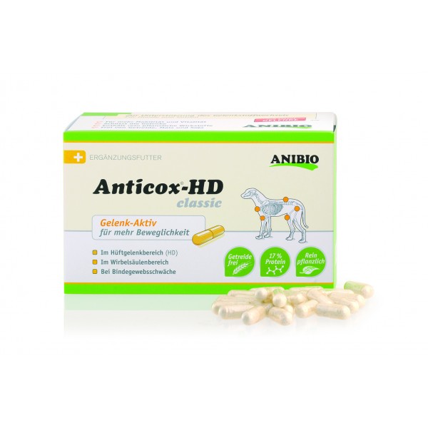 Anibio anticox hd condoprotector. Condoprotector natural para fortalecer las articulaciones de mascotas, ofreciendo un cuidado esencial para la salud articular y la movilidad.  