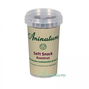 ANINATURA SoftSnacks Avestruz: Premios Irresistibles para Consentir a tu Peludo