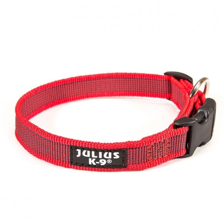 Julis K9 Collar Clásico Rojo